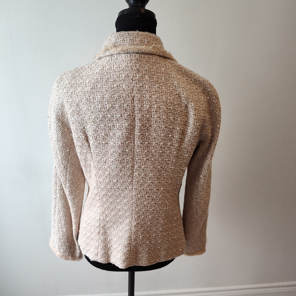 Peach Lida Baday suit (jacket + skirt) size 6 - 8 - Picture 6 of 6